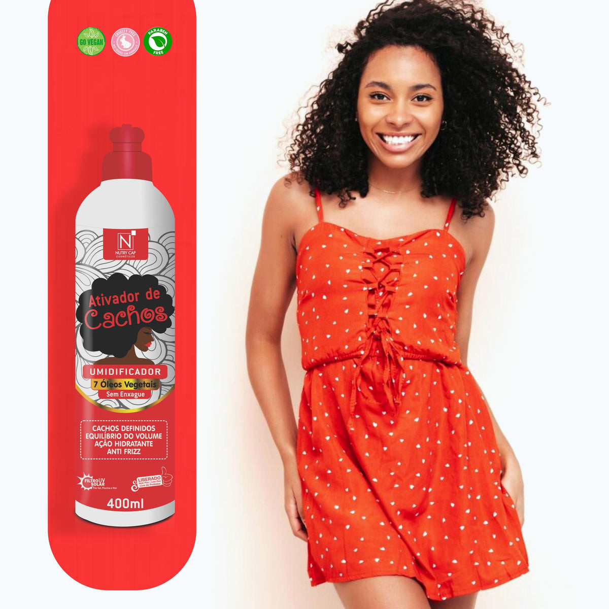 Ativador e Umidificador de Cachos 400ml