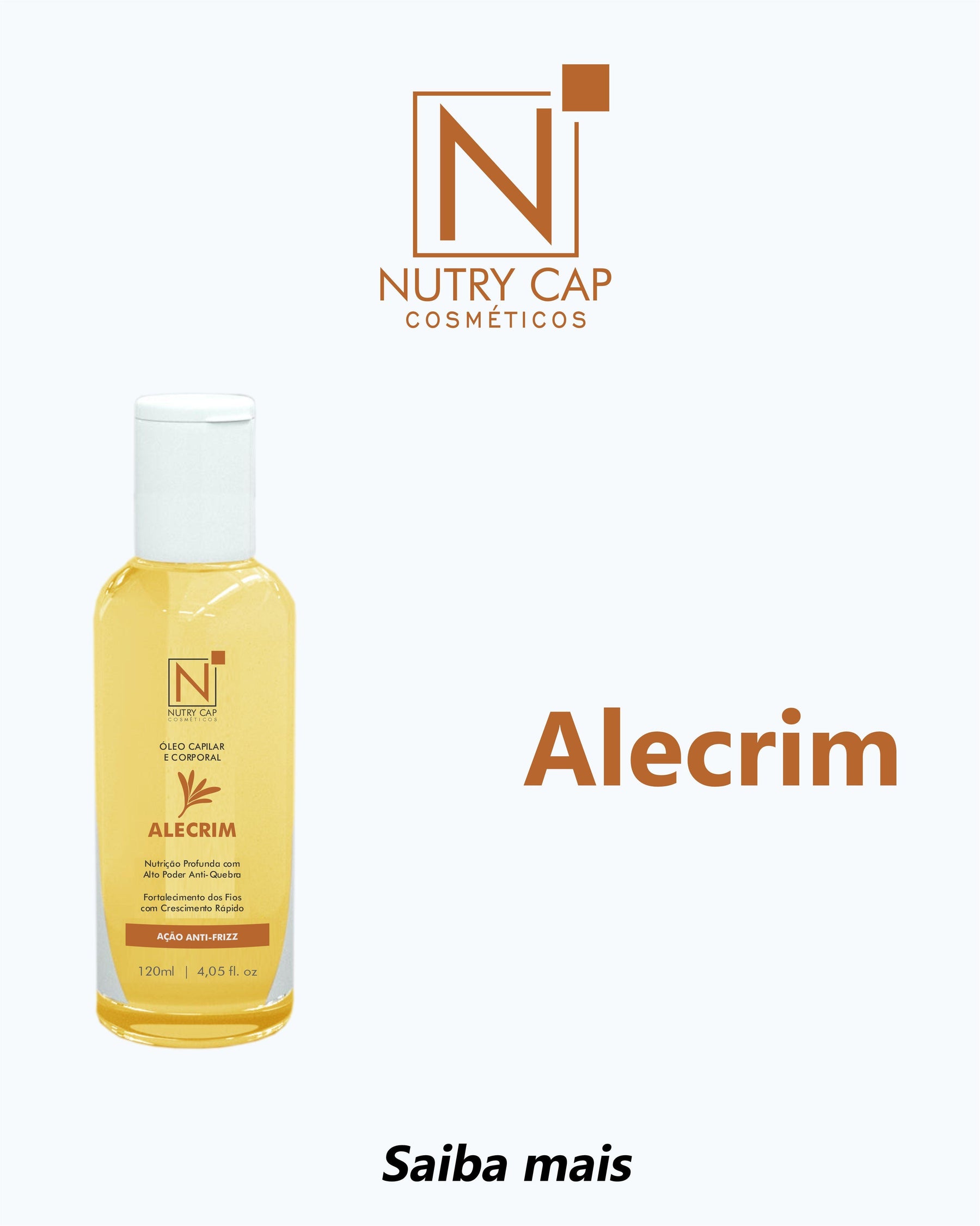 Óleo de Alecrim Capilar e Corporal 120ML