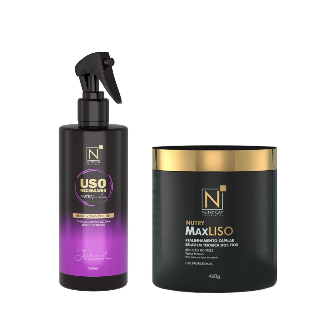 Kit Selante Max Liso + Uso Necessário | Alinhamento Profundo e Cuidado Diário