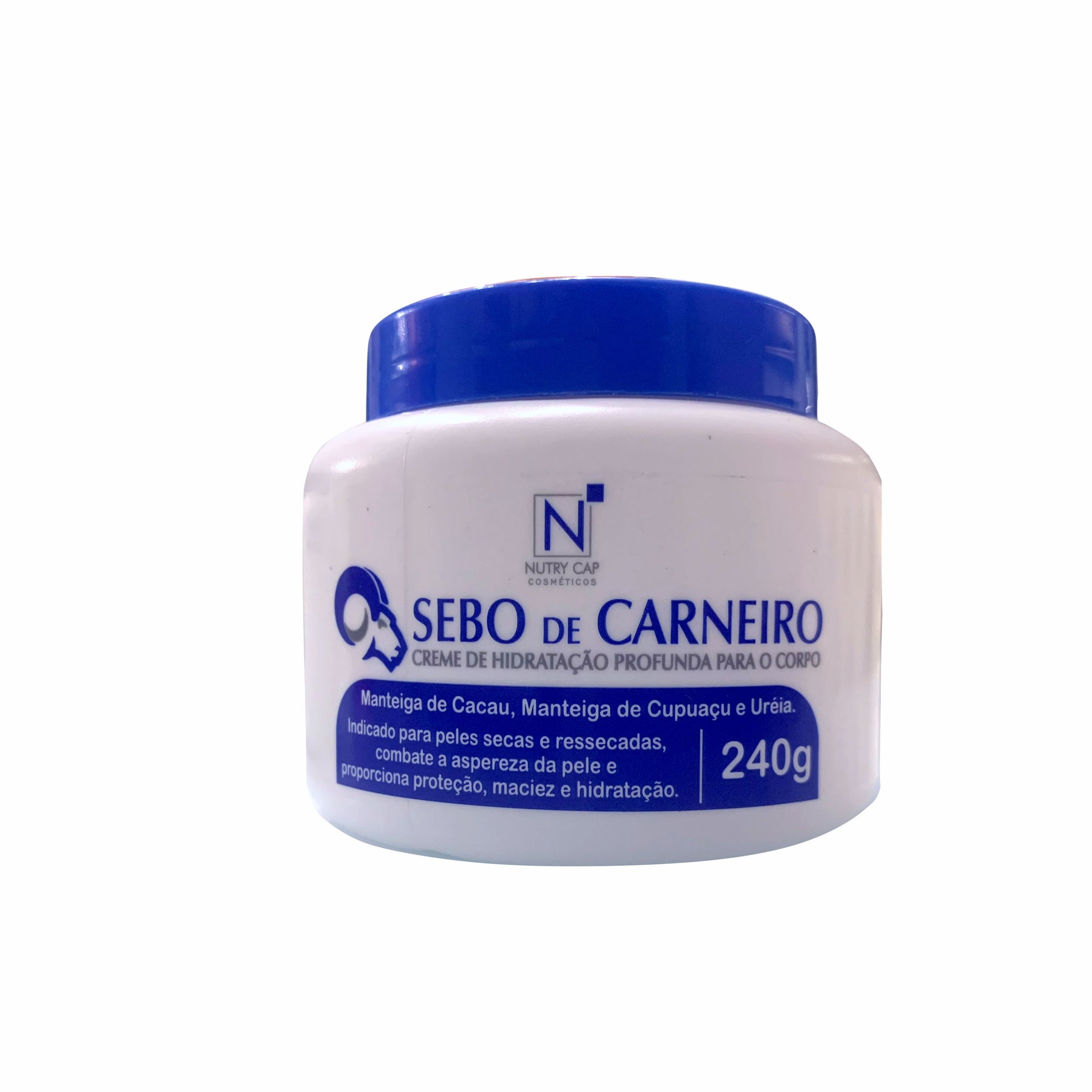 Sebo de Carneiro para peles secas e ressecadas 240g