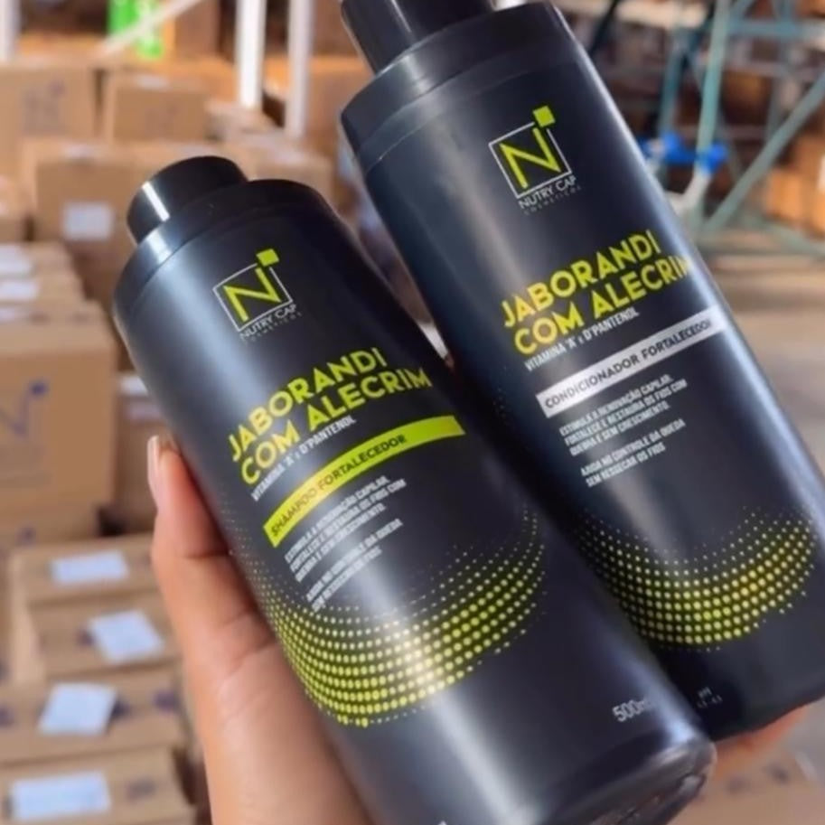 Kit Jaborandi com Alecrim Controle de Queda e Crescimento #1