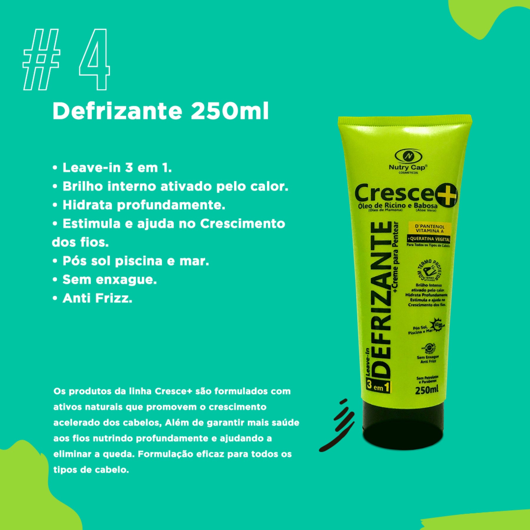 Defrizante Cresce+ 250ml