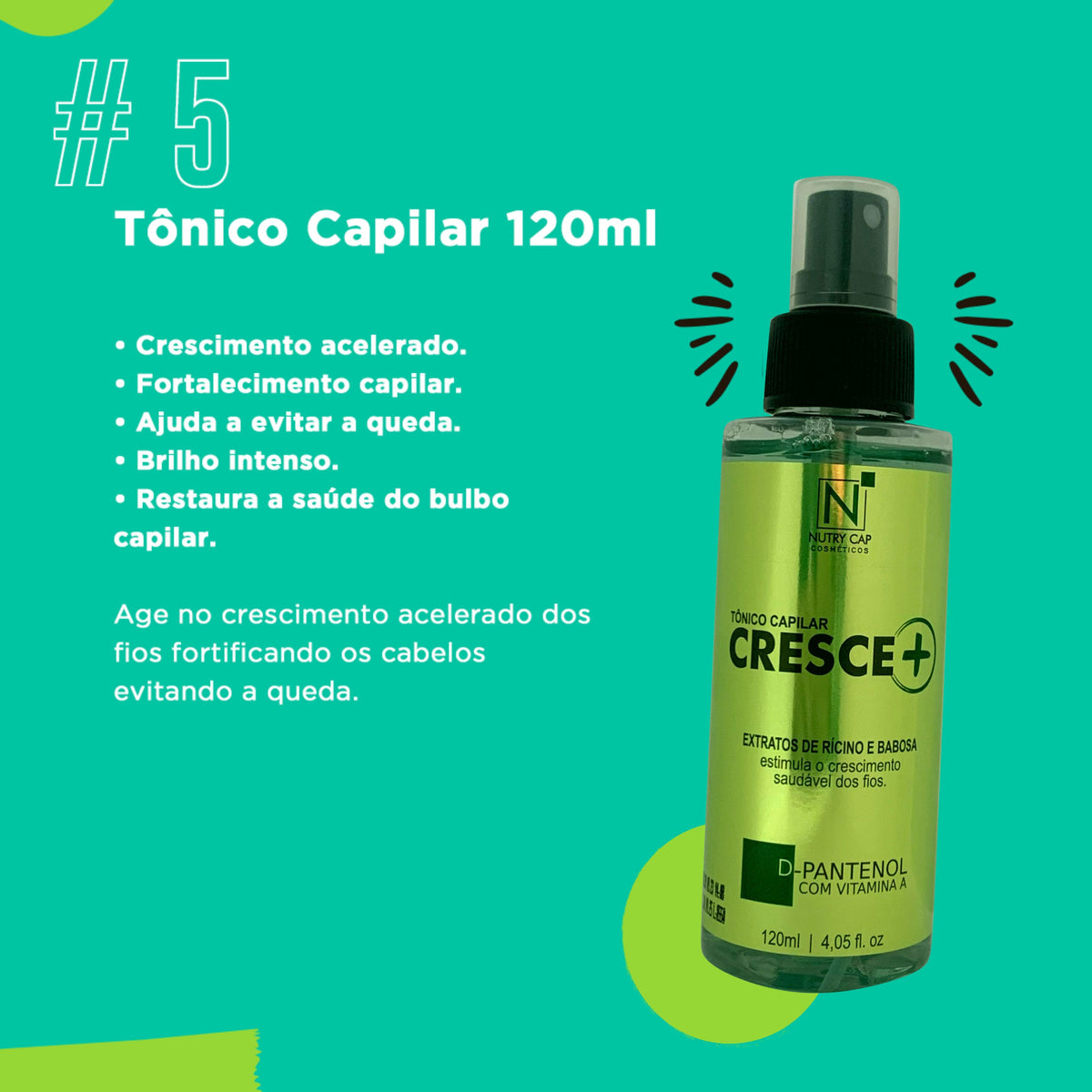 Tônico Cresce+ 120ml