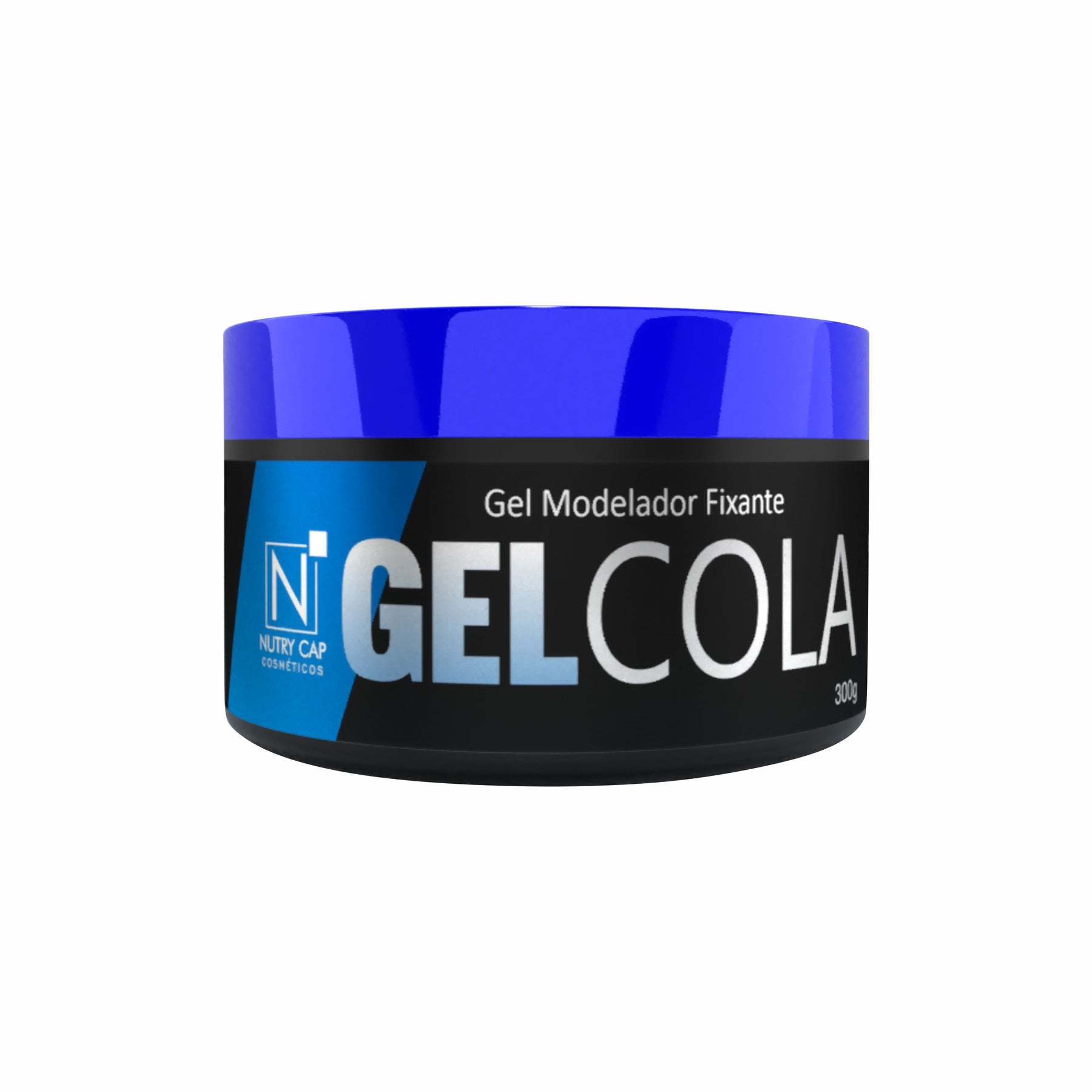 Gel cola anti-ressecamento para cabelo 300g