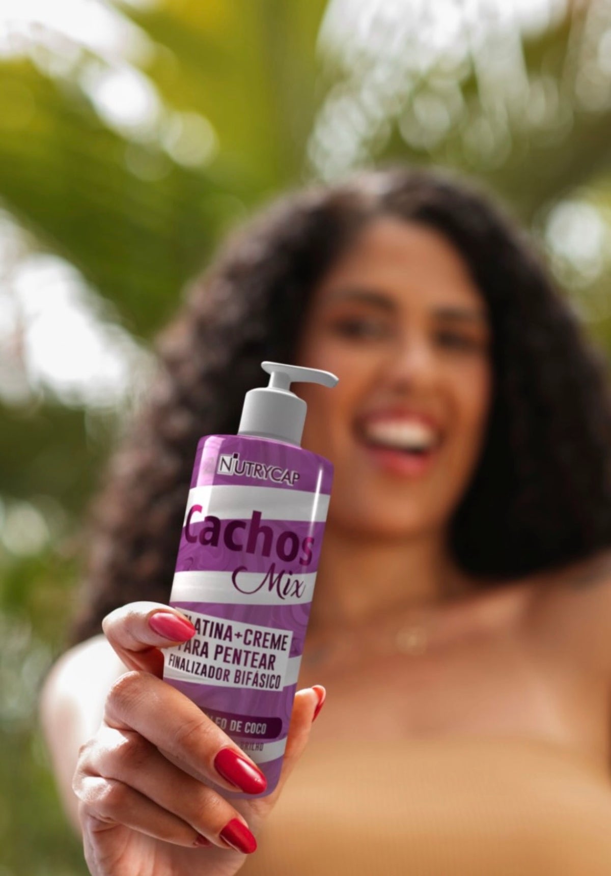 Cachos Mix Nutry Cap Creme Ativador de Cachos 300ml – Hidratação e Definição