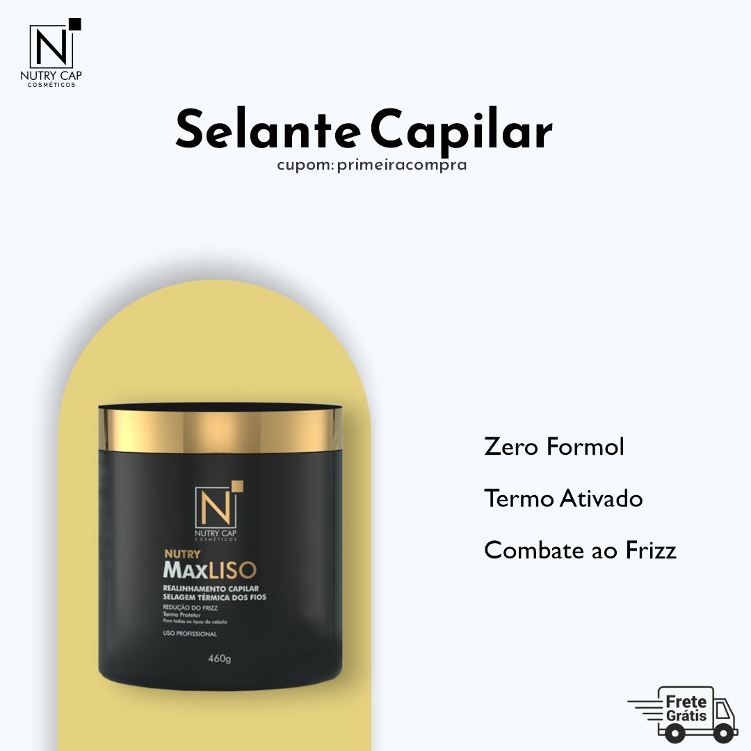 Máscara Selante Max Liso 460g