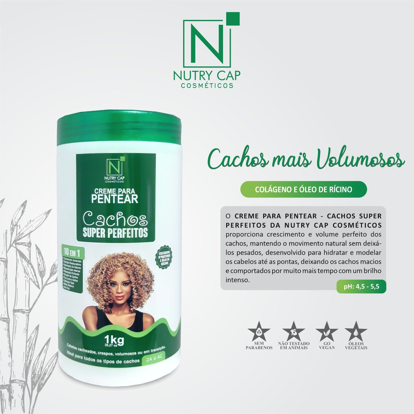 Creme para Pentear Cachos Super Perfeitos 1Kg