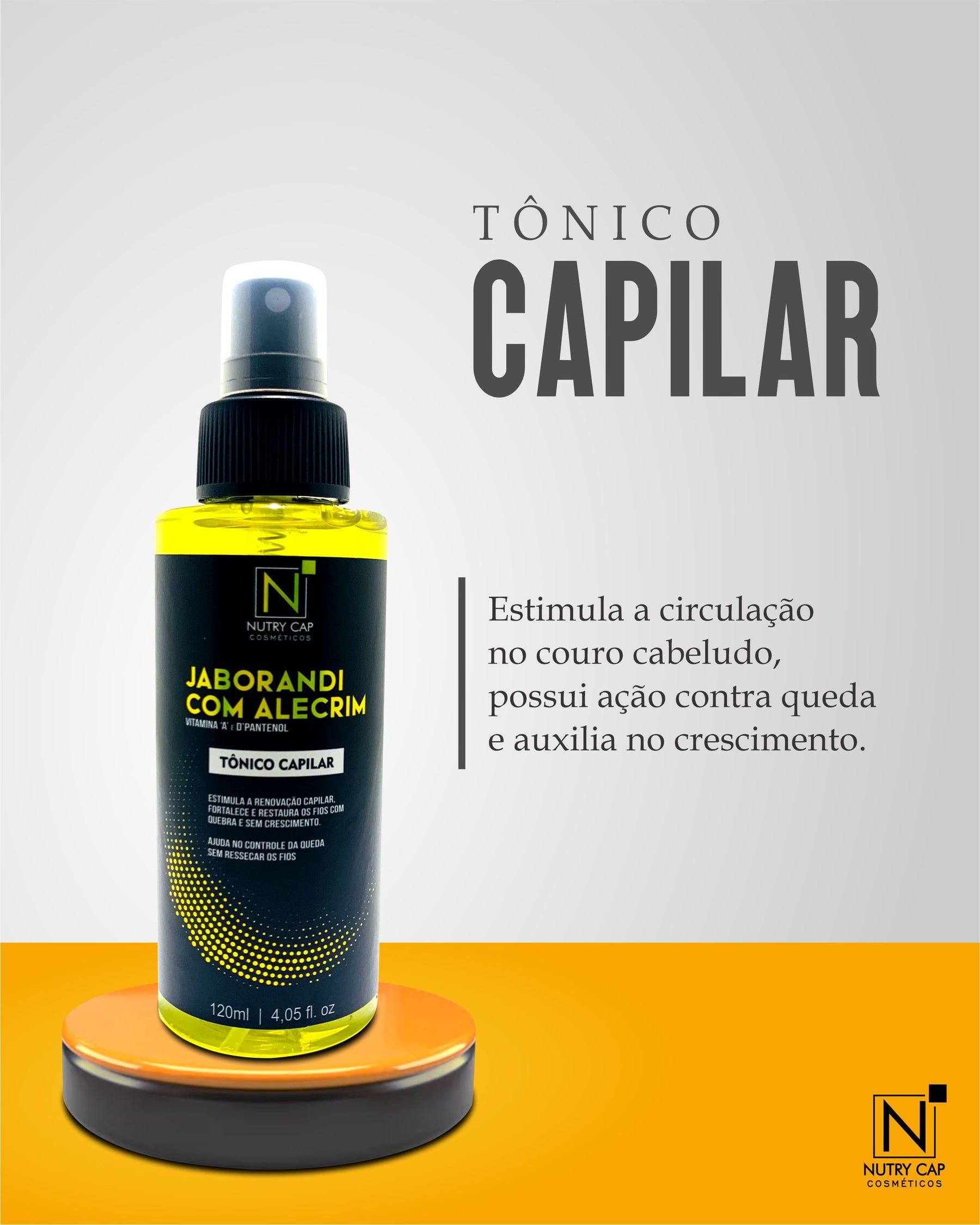 Tônico Jaborandi com Alecrim 120ml