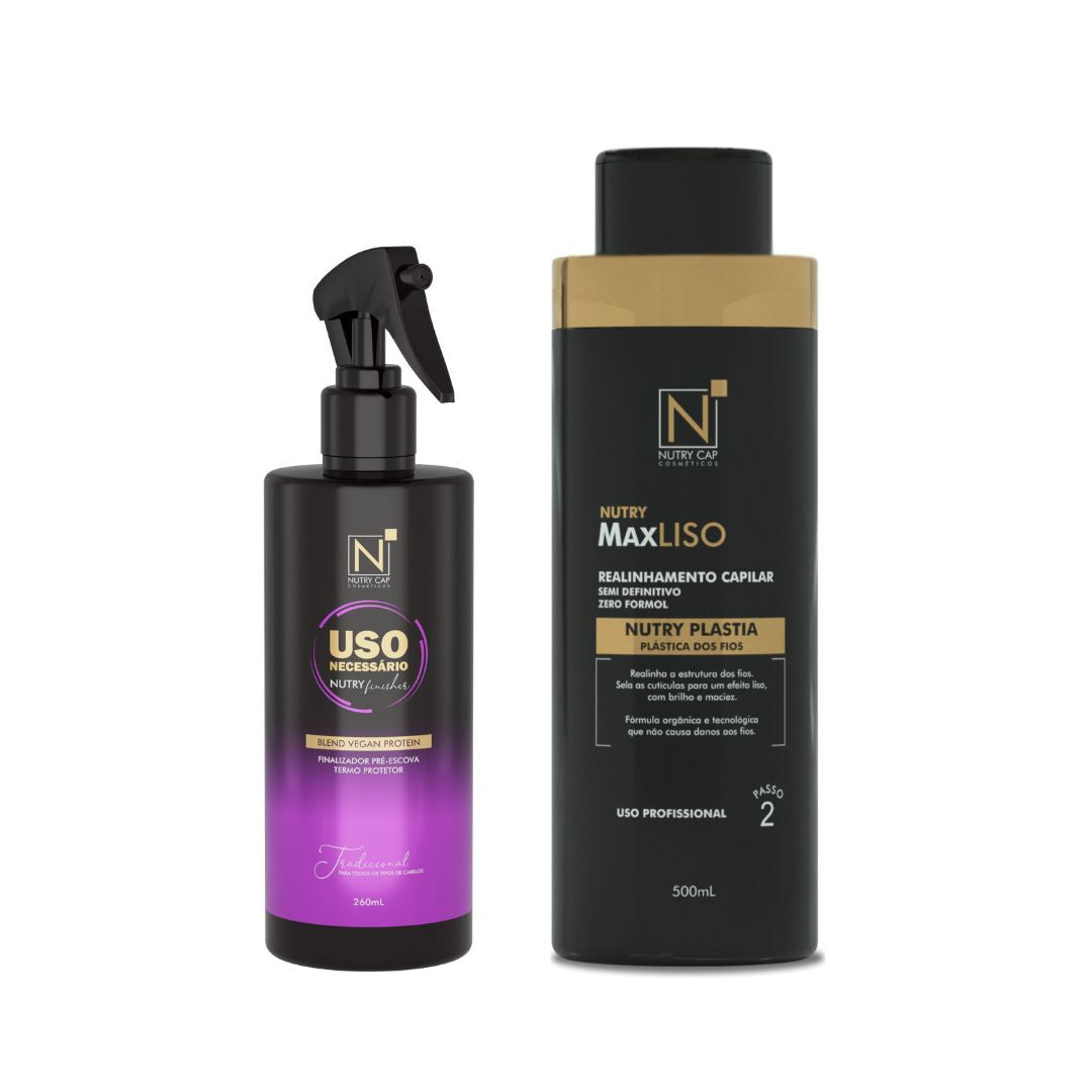 Kit Realinhamento Capilar & Uso Necessário Nutry Cap