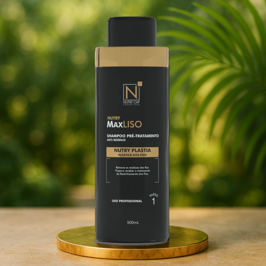Shampoo Antiresíduo Max Liso Passo 1 -  500ml