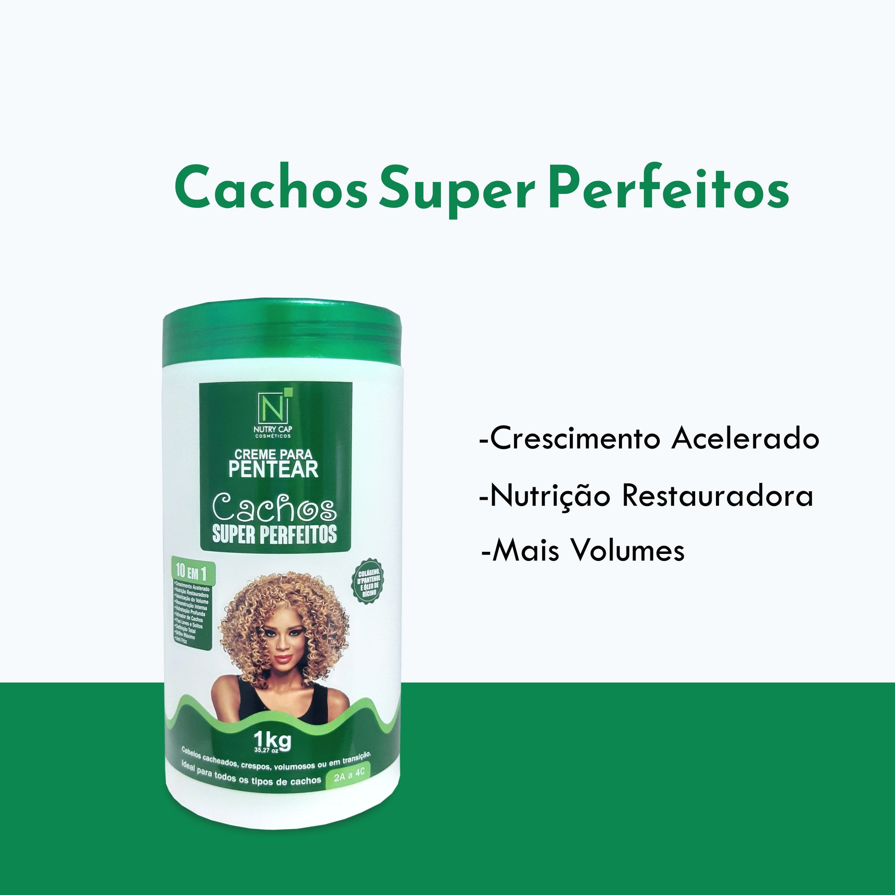 Creme para Pentear Cachos Super Perfeitos 1Kg