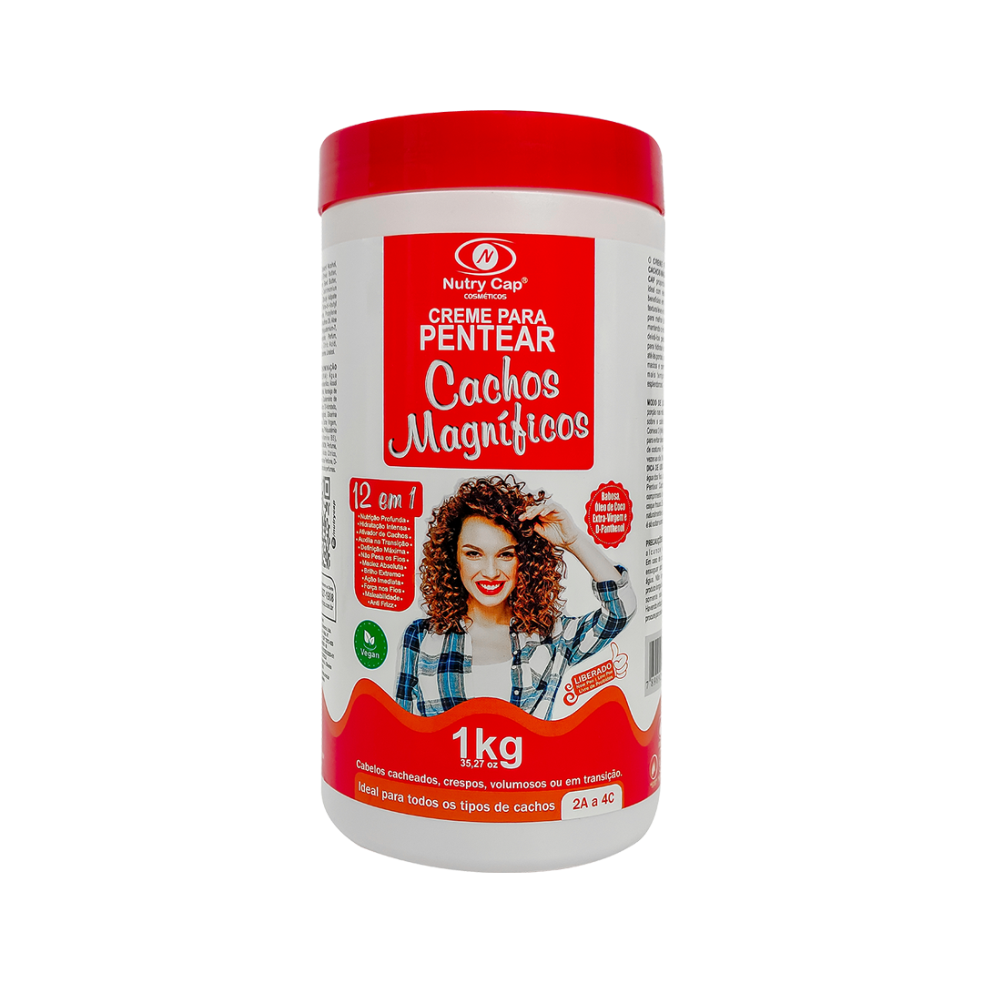 Creme para Pentear cachos magníficos Nutry Cap 1kg