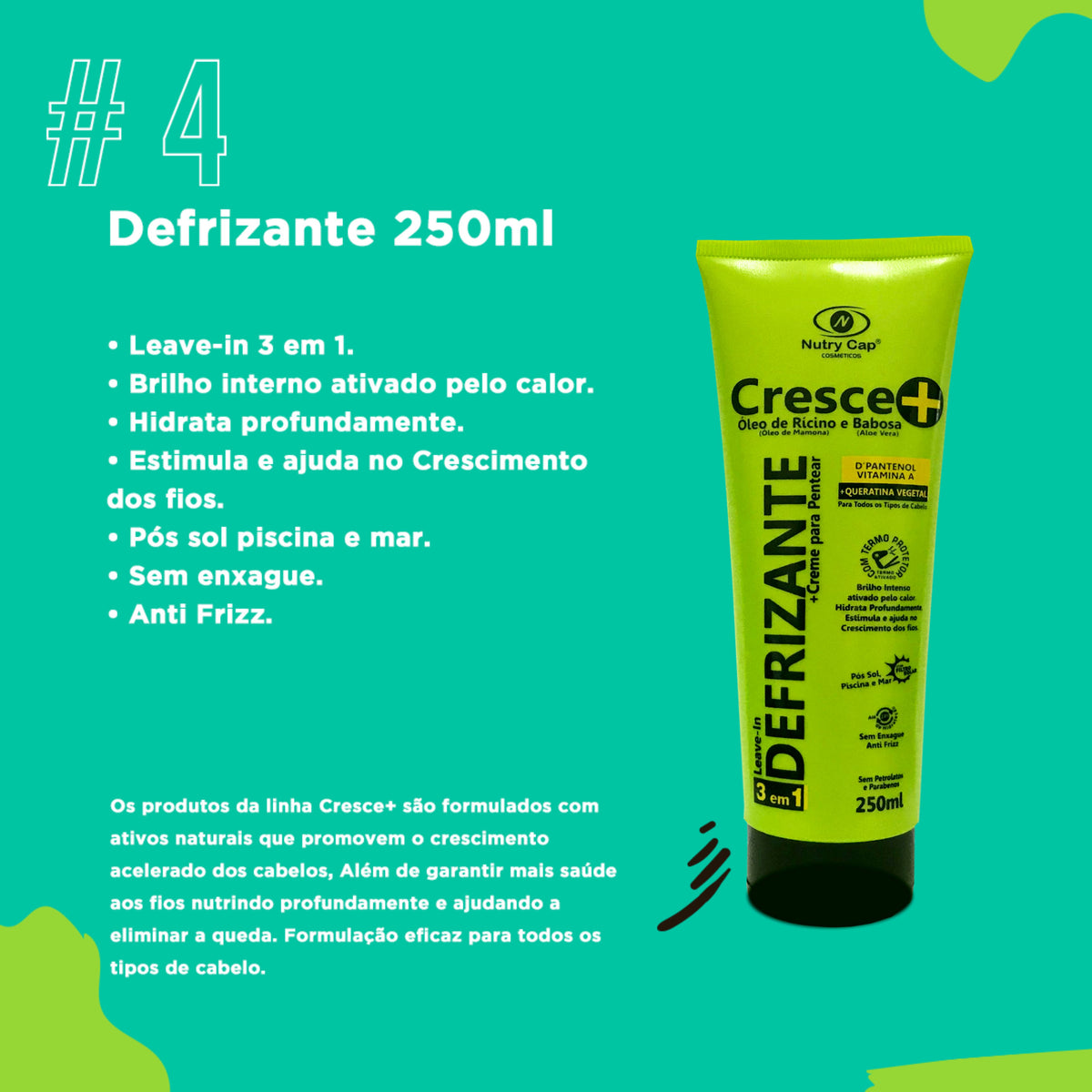Defrizante Cresce+ 250ml