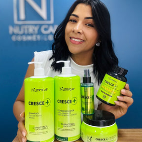 Kit Tratamento Completo Crescimento Capilar e Controle de Queda - Linha Cresce+ #1