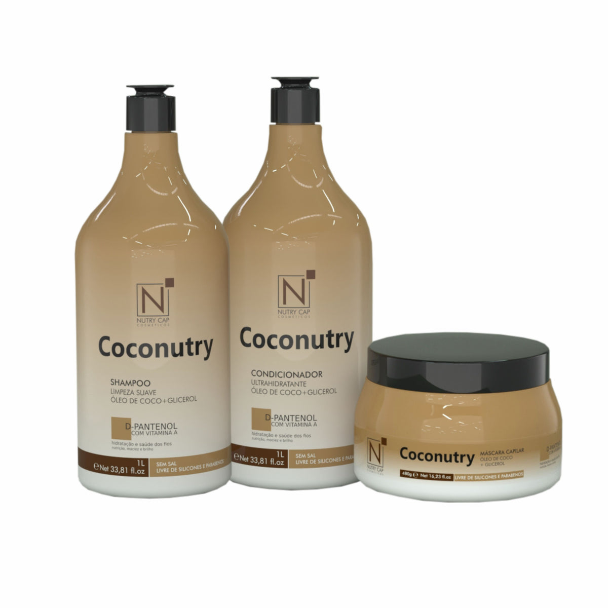 Kit Coconutry Ultra Hidratante e Maciez