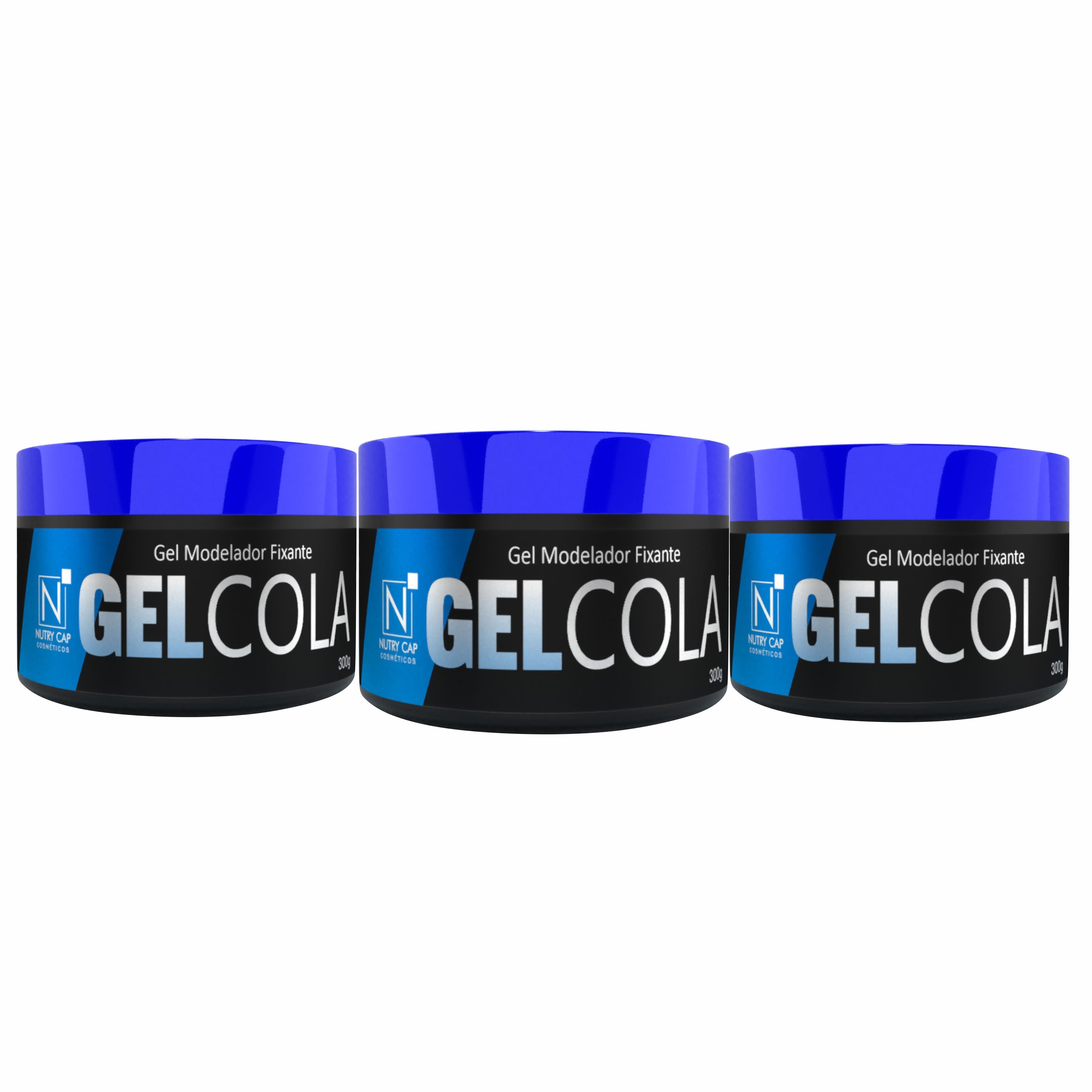 Kit Gel Cola 900g