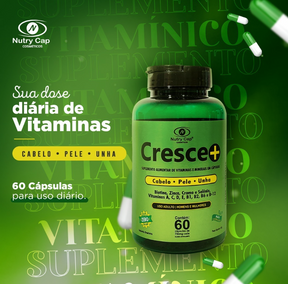 4 Meses Cápsula Cresce+ Nutry Cap