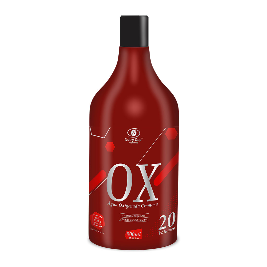 Água Oxigenada Cremosa 20 Volumes OX 900ml