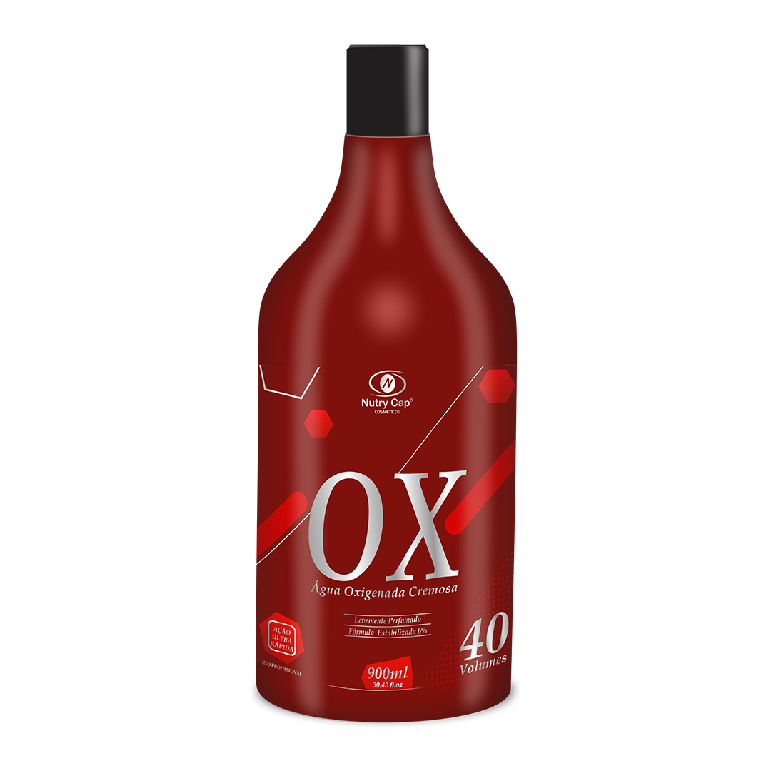 Água Oxigenada Cremosa 40 Volumes OX 900ml