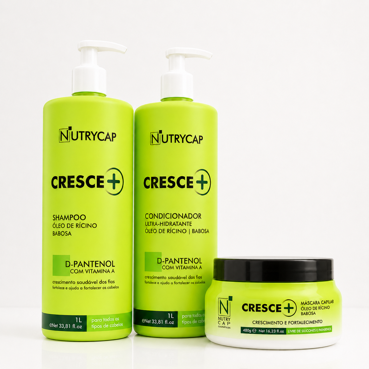 Kit Cresce+ #3 Sistema Força & Crescimento em 3 Etapas