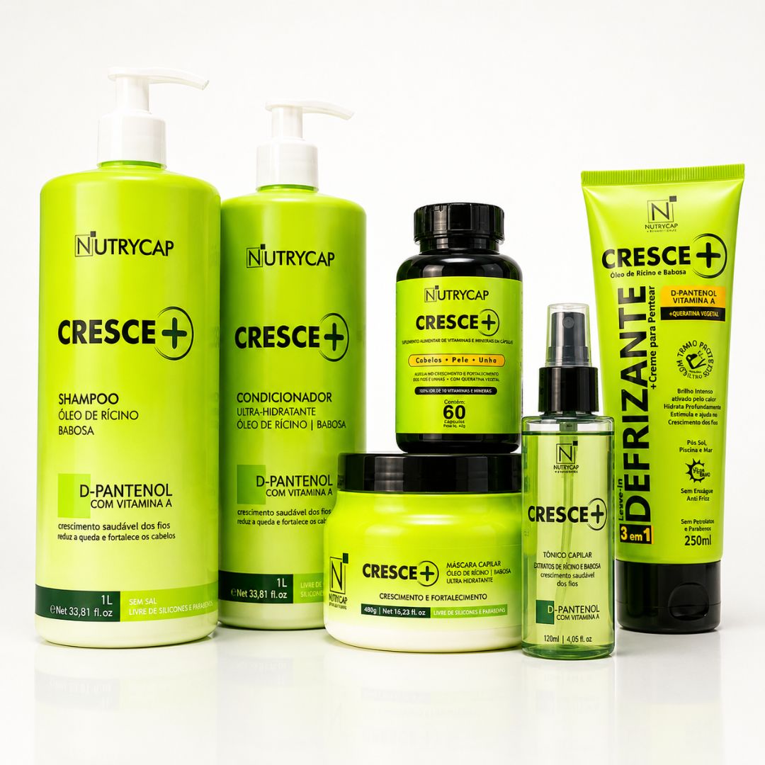 Kit Cresce+ #1 Tratamento Total